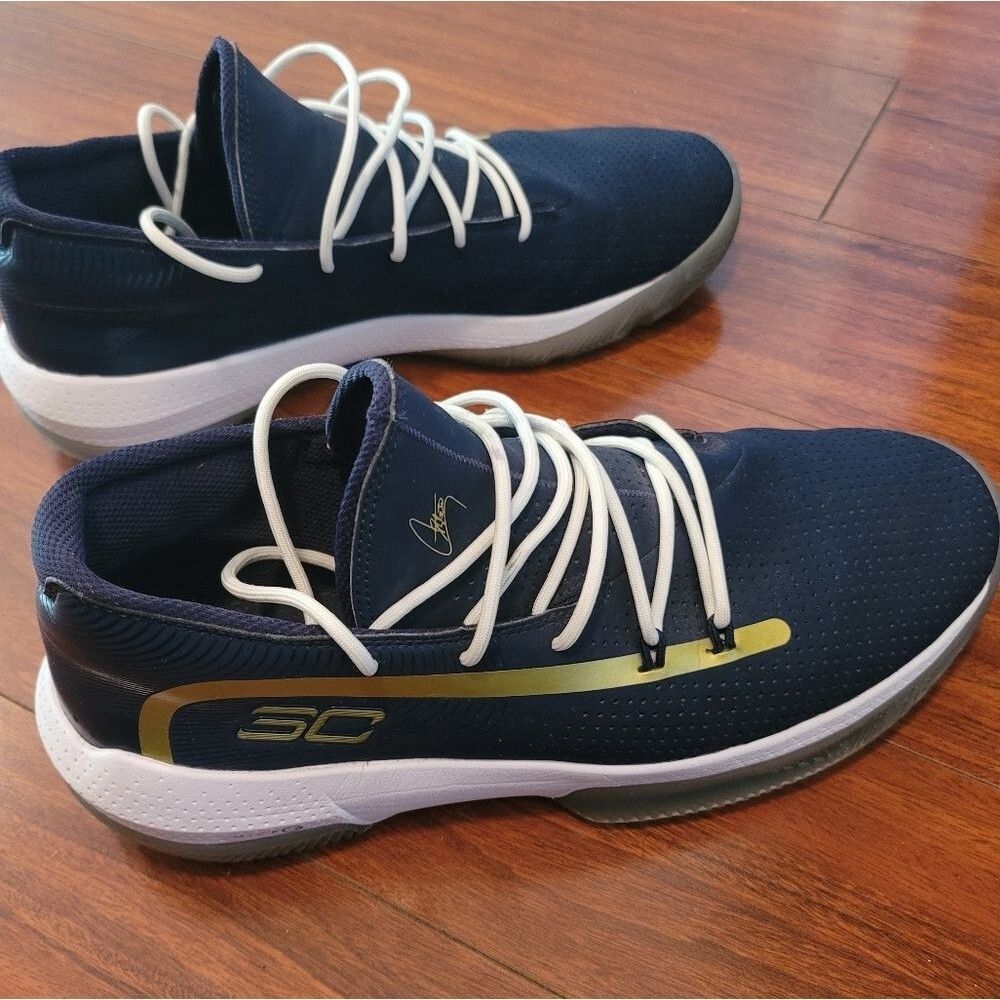 Under Armour Steph Curry Blue Sneakers Size 12.5